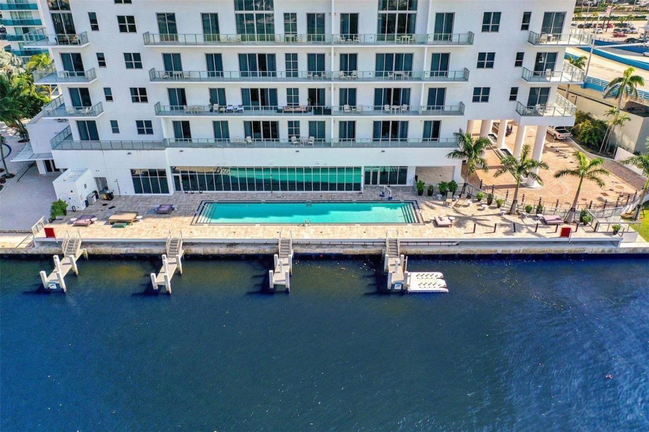 Hyde House - Luxury Waterfront 2Br 2Ba Apartment Suite With Direct Ocean View, Roof Top Pool, Resort Amenities 할리우드 외부 사진