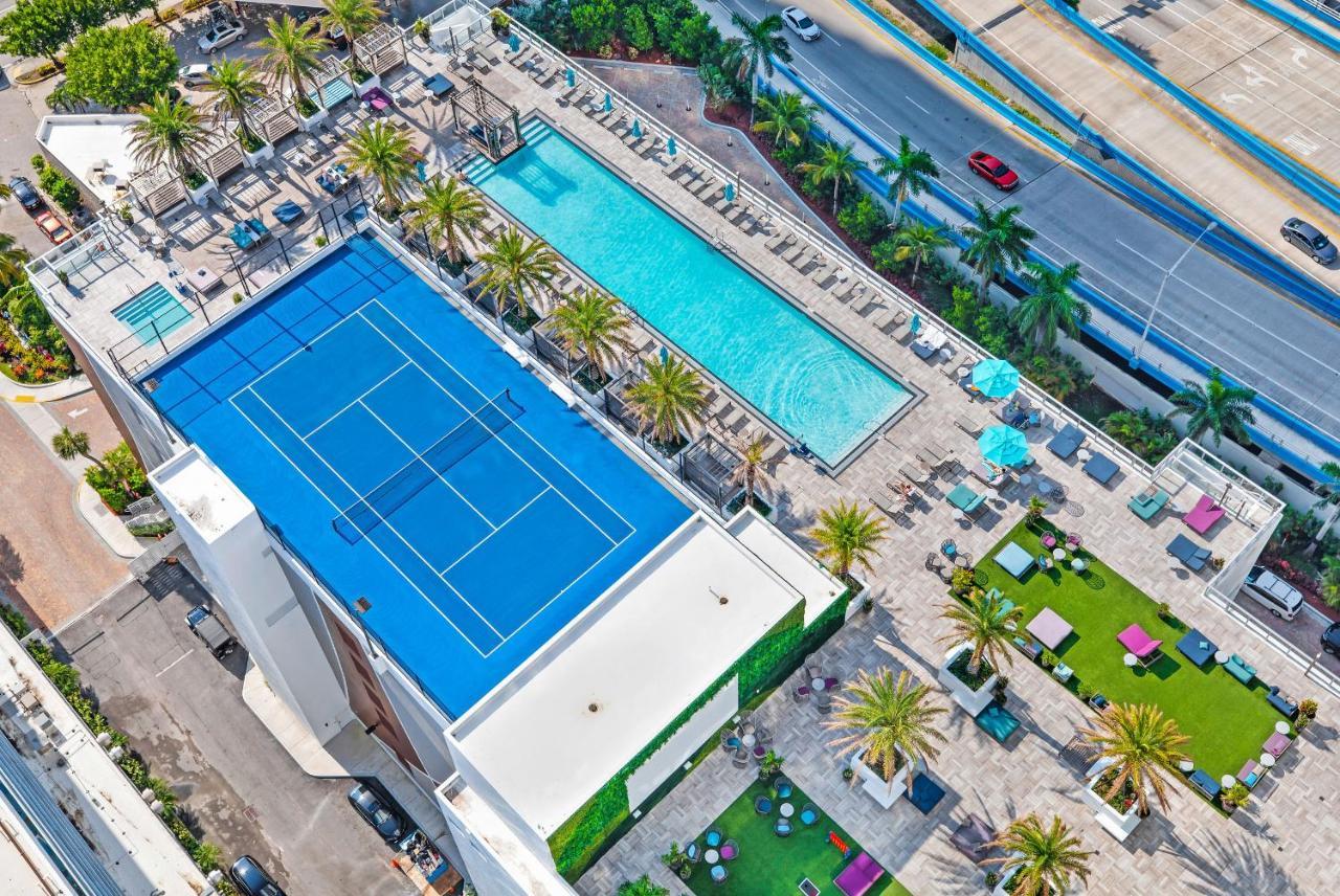 Hyde House - Luxury Waterfront 2Br 2Ba Apartment Suite With Direct Ocean View, Roof Top Pool, Resort Amenities 할리우드 외부 사진