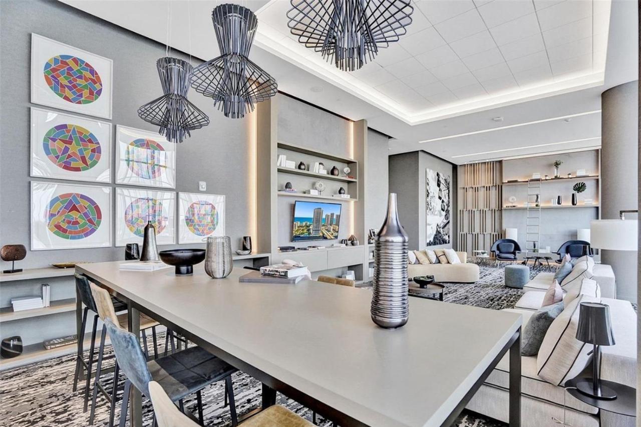 Hyde House - Luxury Waterfront 2Br 2Ba Apartment Suite With Direct Ocean View, Roof Top Pool, Resort Amenities 할리우드 외부 사진