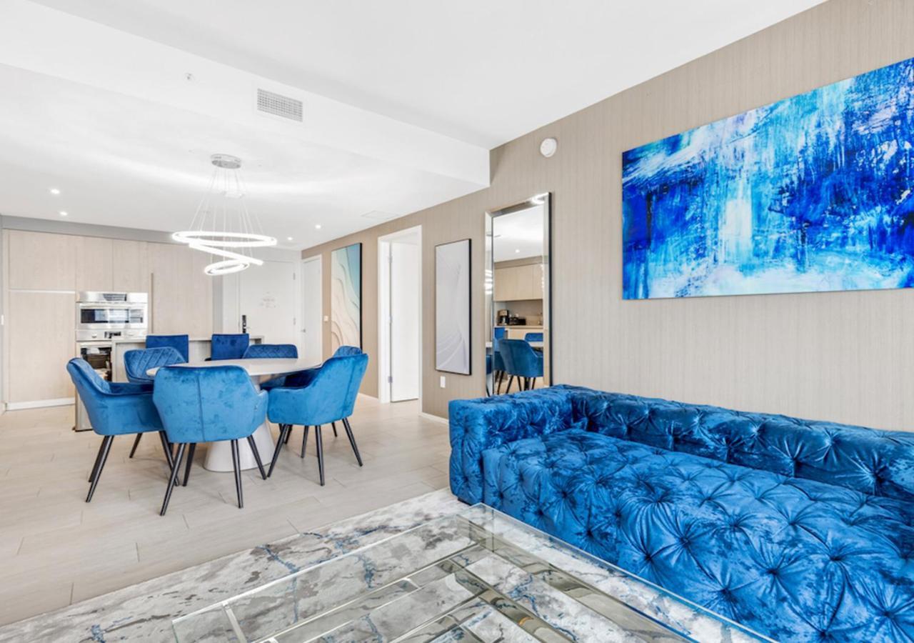 Hyde House - Luxury Waterfront 2Br 2Ba Apartment Suite With Direct Ocean View, Roof Top Pool, Resort Amenities 할리우드 외부 사진